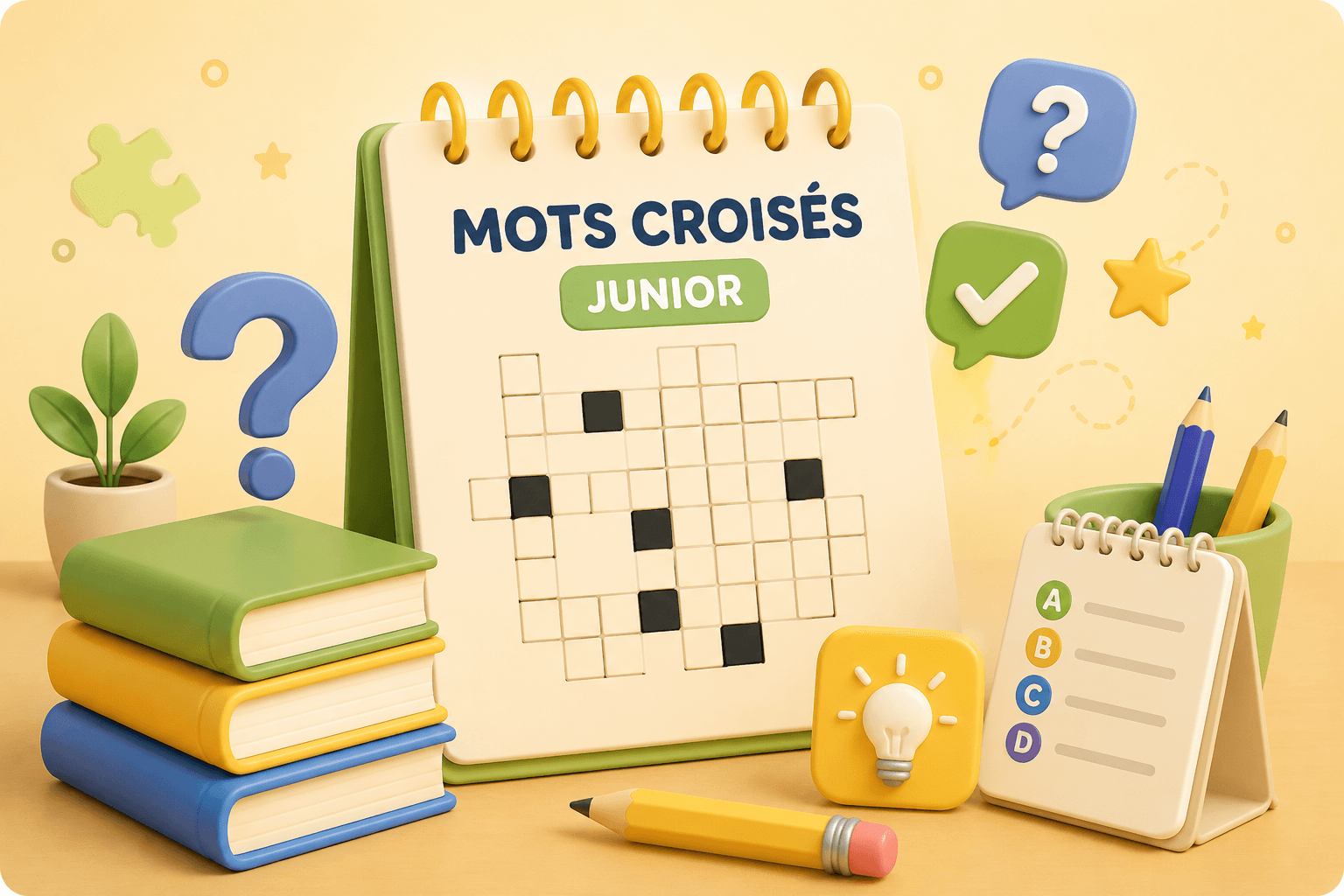 Mots croisés junior